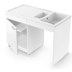 Concept meuble-évier Giga 120 SENIOR mélaminé